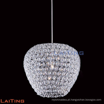 Candelabros de cristal barato moderno pingente de luz para a mesa de jantar 71121